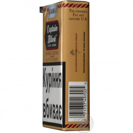 Сигари Captain Black Little Cigars Dark Crema 20шт slide 5