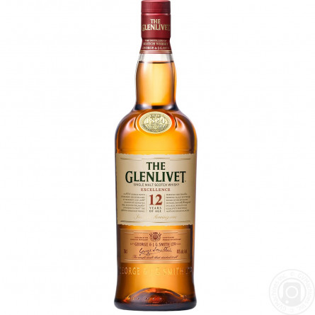 Виски The Glenlivet Excellence 12 лет 40% 0,7л slide 2