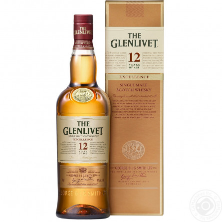 Виски The Glenlivet Excellence 12 лет 40% 0,7л slide 3
