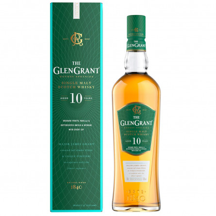 Виски The Glen Grant 10 Year Old односолодовый шотландский 40% 0,7л slide 2