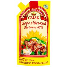 Майонез Королевский Вкус Королевский 67% 300г mini slide 3