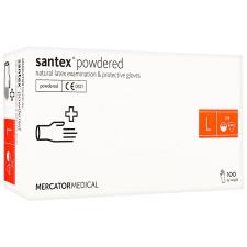 Рукавички оглядові Santex Powdered латексні L 100шт mini slide 1
