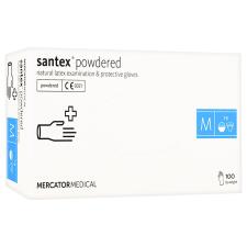 Рукавички оглядові Santex Powdered латексні M 100шт mini slide 1