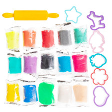 Тісто-пластилін Genio Kids TA1068 12 кольорів mini slide 5