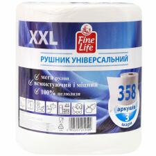 Рушники кухонні Fine Life XXL тришарові 358 аркушів mini slide 1