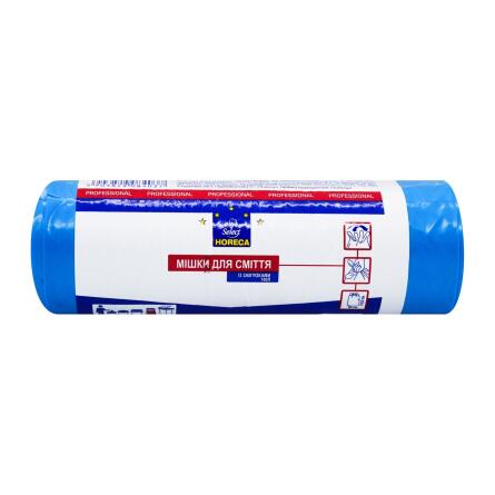 Пакети для сміття Horeca Select із зав'язками 160л 10шт slide 1
