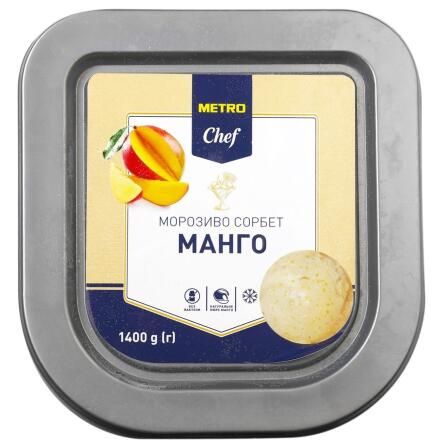 Мороженое сорбет Metro Chef манго 1,4кг slide 2