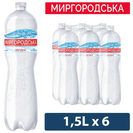 Вода мінеральна Миргородська Лагідна негазована 1,5л slide 1