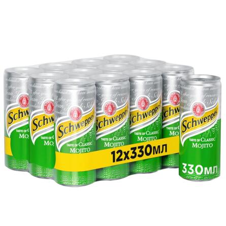 Напій газований Schweppes Classic Mojito 0,33л slide 1