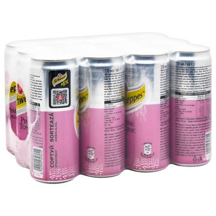 Напій газований Schweppes Pink Tonic 0,33л slide 2