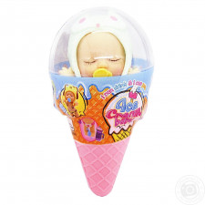 Кукла Qunxing Toys Пупс в шапочке mini slide 1