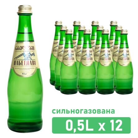 Вода мінеральна Nabeghlavi сильногазована 0,5л slide 1