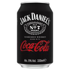 Напій слабоалкогольний Jack Daniel's Tennessee Whiskey Coca-Cola 5% 0,33л mini slide 1