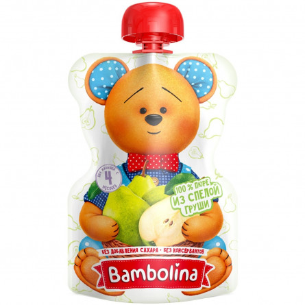 Пюре Bambolina з груш 90г slide 1