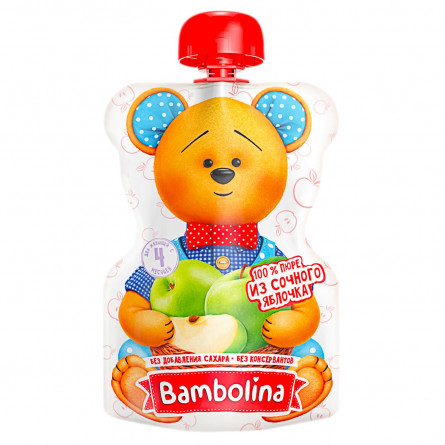 Пюре Bambolina яблучне 90г slide 2