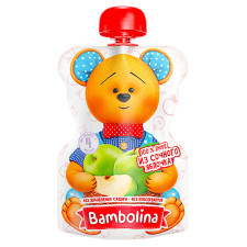 Пюре Bambolina яблучне 90г mini slide 2