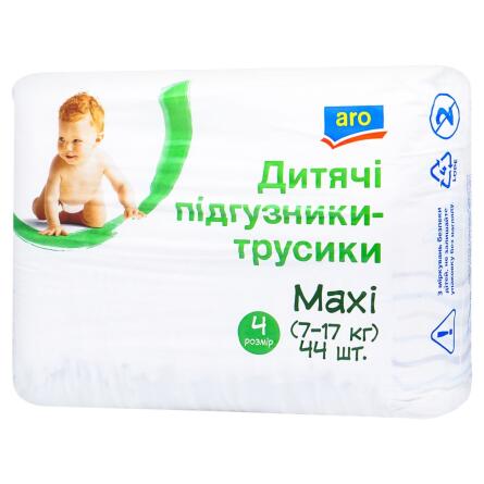 Подгузники-трусики Aro Maxi 4 7-17кг 44шт slide 2