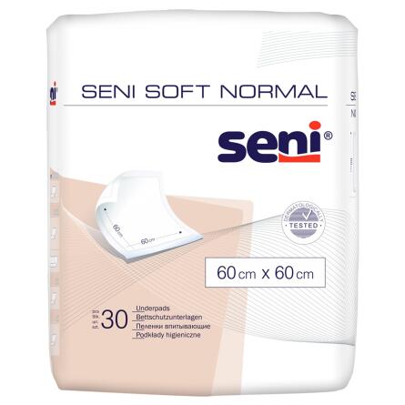 Пелюшки гігієнічні Seni Soft Normal 60х60см 30шт slide 2