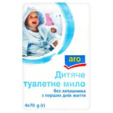 Мило Aro Дитяче без запашника 70г х 4шт mini slide 1