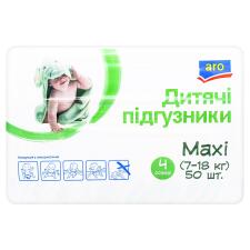 Підгузки Aro Maxi 4 7-18кг 50шт mini slide 1