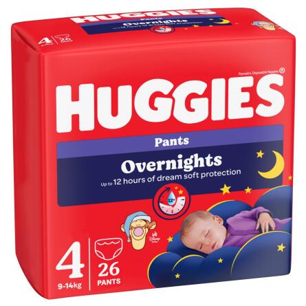 Підгузки-трусики Huggies Pants 4 Overnight 9-14кг 26шт slide 2