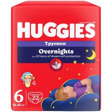 Підгузки-трусики Huggies Pants 6 Overnight 15-25кг 22шт mini slide 1