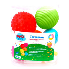 Іграшка розвиваюча Fancy Baby Тактилики mini slide 1