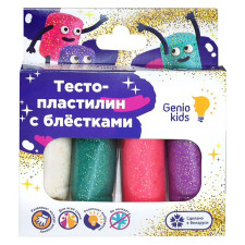 Набір для ліплення Dream Makers Тісто-пластилін 4 кольори mini slide 1