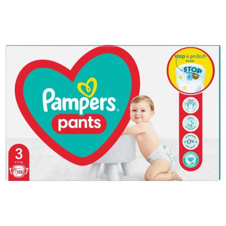 Подгузники-трусики Pampers Pants размер 3 Midi 6-11кг 120шт slide 6