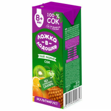 Сік Ложка в Ладошке мультифруктовий 200мл mini slide 2