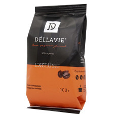 Кофе Dellavie Exclusive молотый 100г mini slide 1