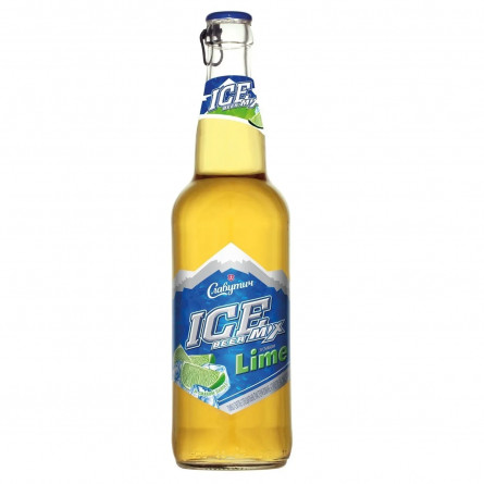 Пиво Славутич Ice Mix світле спеціальне пастеризоване зі смаком Лайма 3,5% 0,5л slide 2