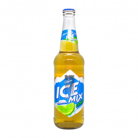 Пиво Славутич Ice Mix світле спеціальне пастеризоване зі смаком Лайма 3,5% 0,5л slide 3