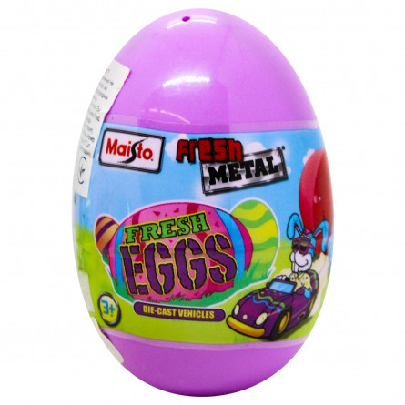 Іграшка Maisto Машинка пластикова в яйці slide 4