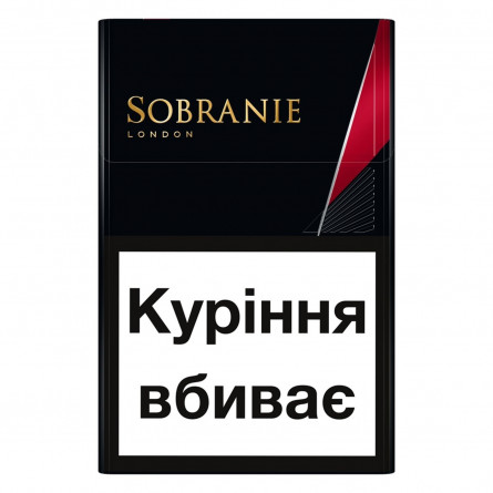 Сигареты Sobranie KS SS Blacks slide 1
