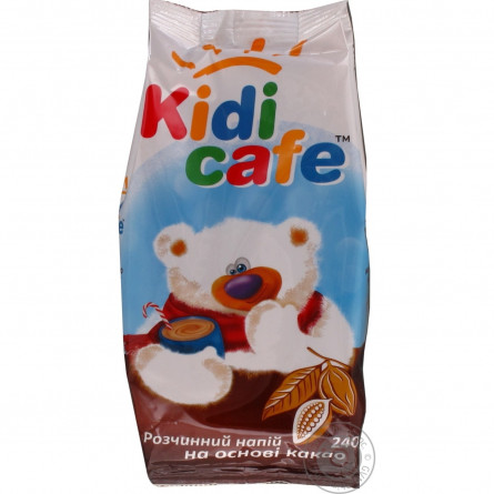 Растворимый напиток Kidi Cafe на основе какао 240г slide 1