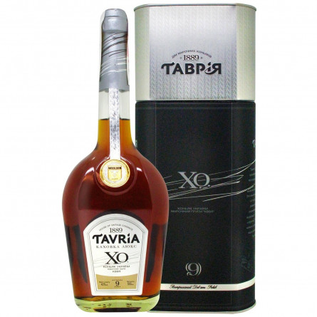 Коньяк Tavria Каховка Люкс X.O. 9 років 40% 0,5л slide 1