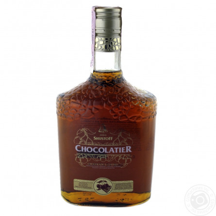 Напій алкогольний Шустов Шоколат'є Шоколад та Вишня 30% 0,5л slide 2