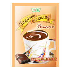 Гарячий шоколад Еко Венеція з ароматом вершків 25г в стіках mini slide 1