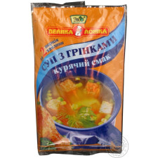 Суп Еко Велика ложка з грінками курячий смак 20г mini slide 2