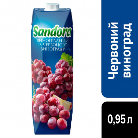 Нектар Sandora из красного винограда 0,95л slide 4