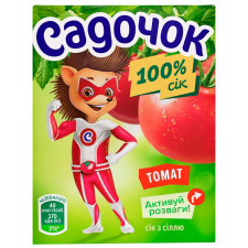 Сок Садочок томатный с солью 0,2л mini slide 2