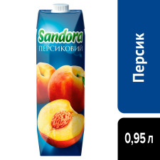 Нектар Sandora персиковый 0,95л mini slide 4