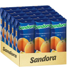Сок Sandora Апельсиновый 250мл mini slide 4