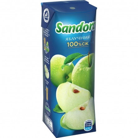Сік Sandora яблучний 250мл slide 1