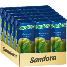Сік Sandora яблучний 250мл mini slide 4