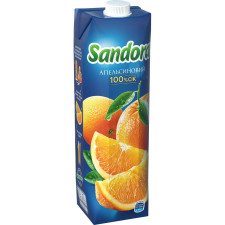 Сок Sandora апельсиновый 950мл mini slide 1