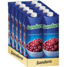 Морс Sandora клюквенный 950мл mini slide 6