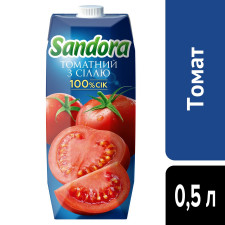 Сік Sandora томатний з сіллю 0,5л mini slide 4