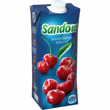 Нектар Sandora вишневый 0,5л slide 1